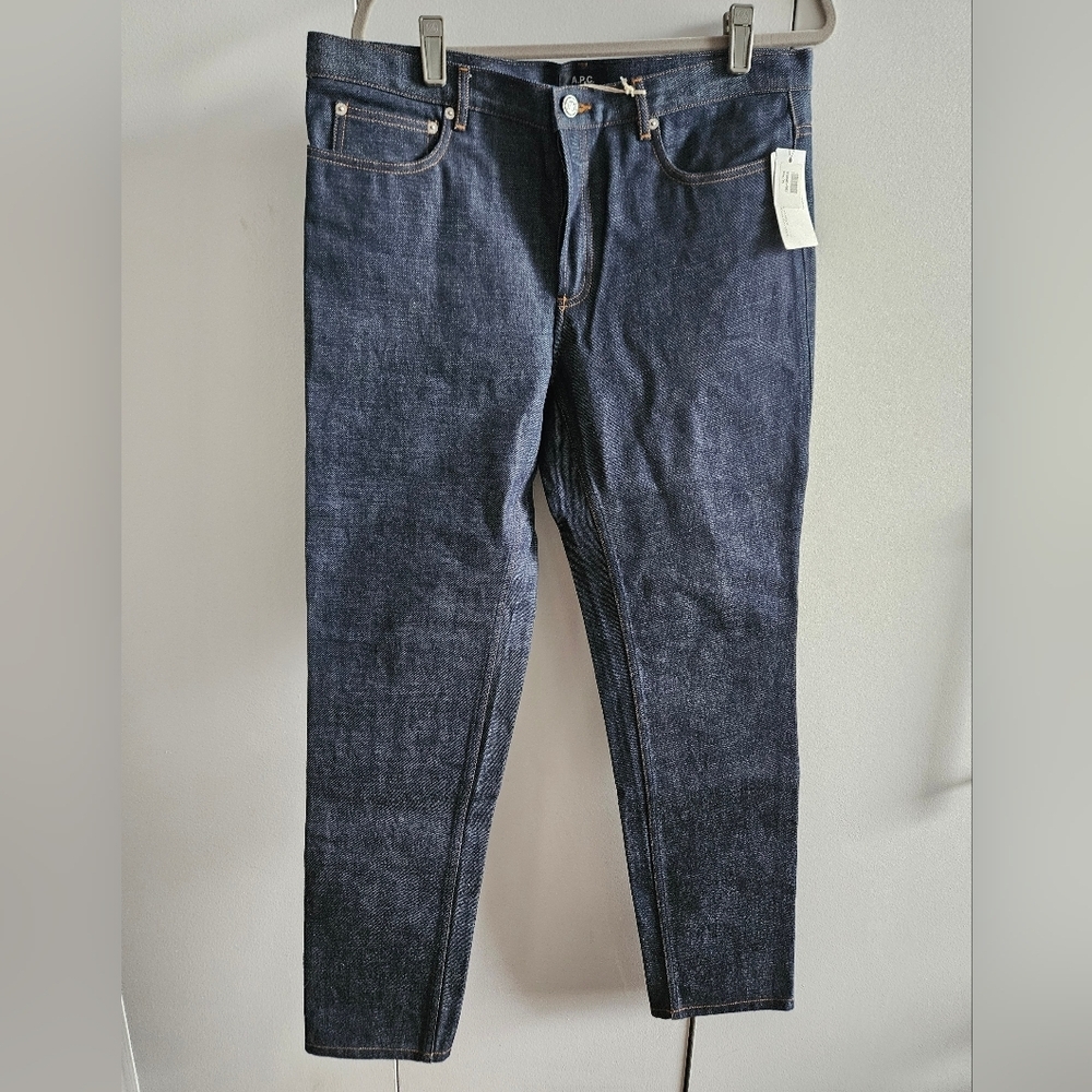 NWT Men's A.P.C. jeans size 34 waist button fly
